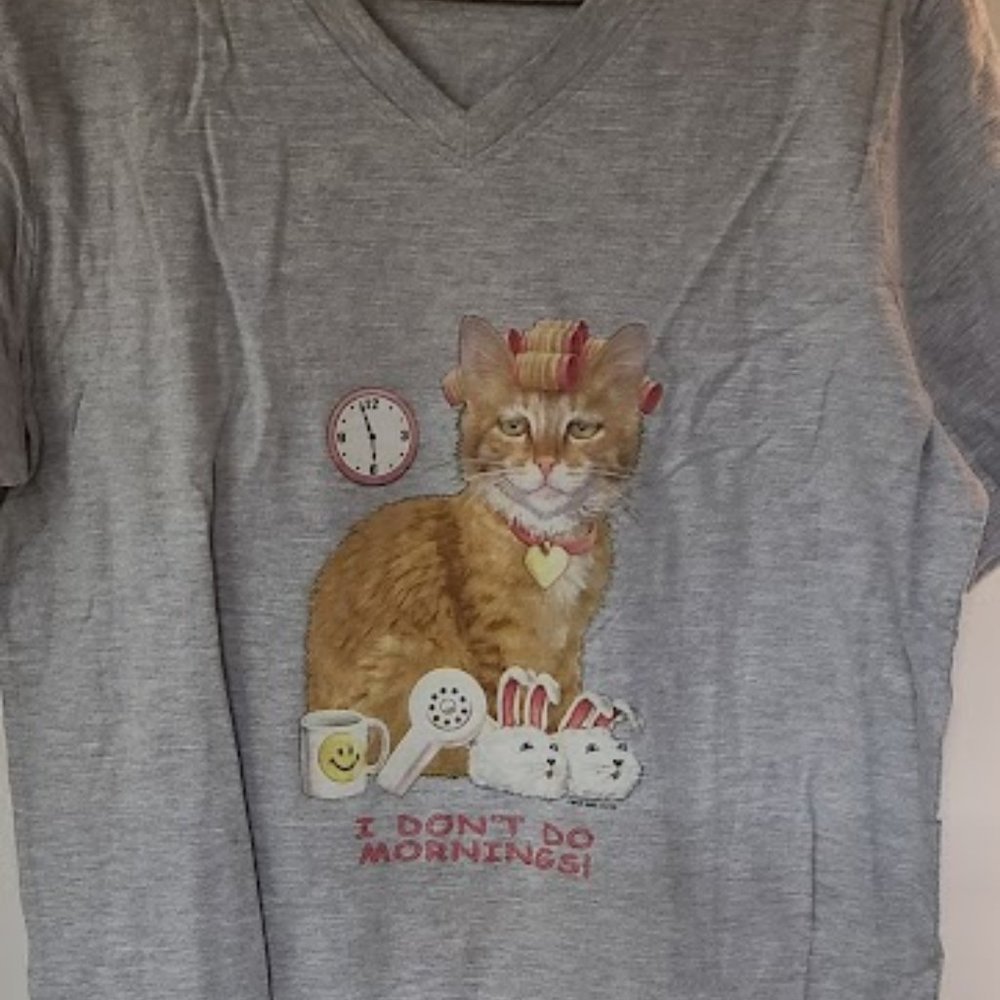 Don't Do Mornings nightshirt